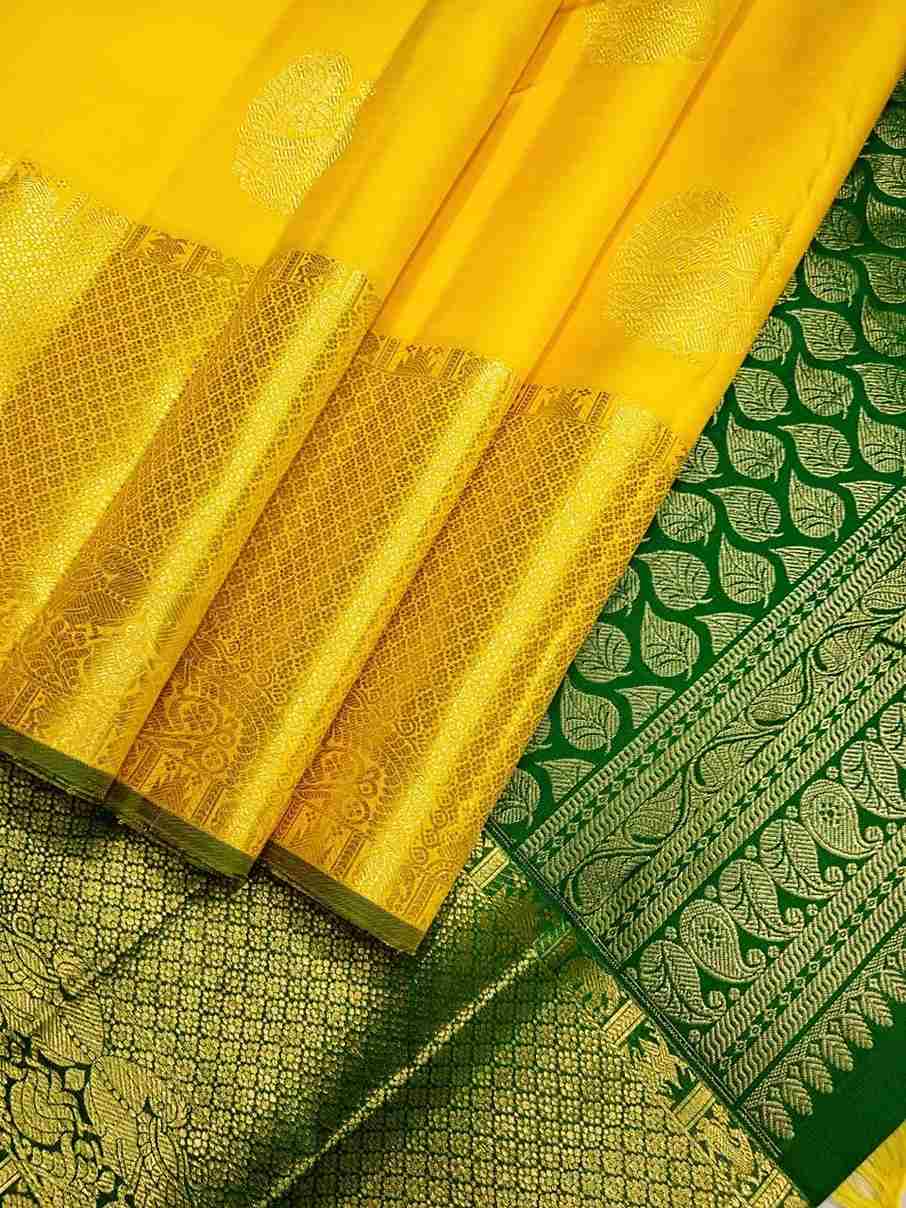 A Yellow saree
