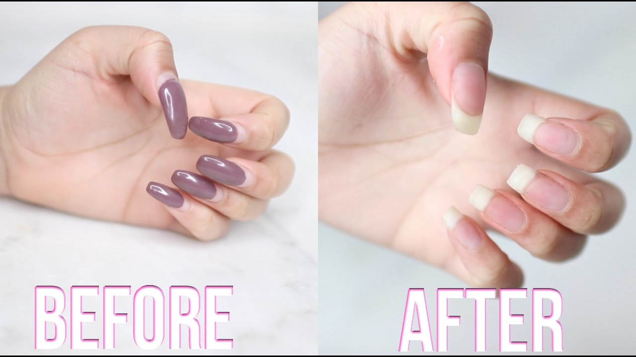 How To Remove Acrylic Nails Safely With And Without Acetone 